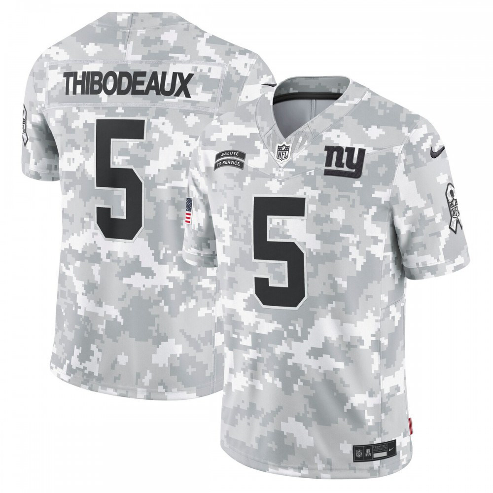 Kayvon Thibodeaux New York Giants Nike 2024 Salute to Service Limited Jersey - Arctic Camo-GridironStore